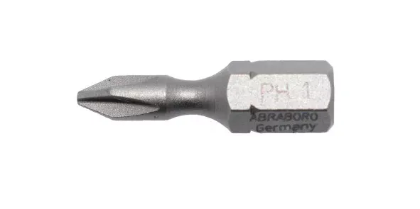 SUPRA Phillips bit PH1x25mm 1/4" DIN3126 - Vedd meg most