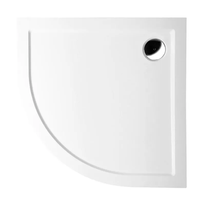 Sapho POLYSAN SERA 80x80 cm öntöttmárvány zuhanytálca, fehér 40511 | Kiárusítás