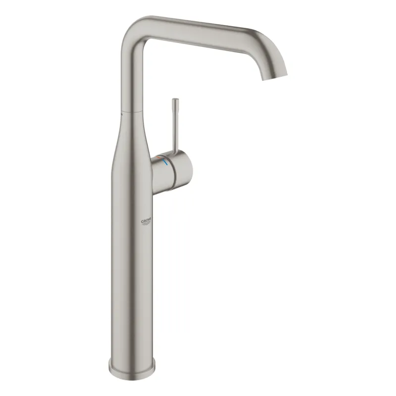 Végkiárusítás - Grohe Essence egykaros mosdócsaptelep XL-es méret, supersteel 24170DC1